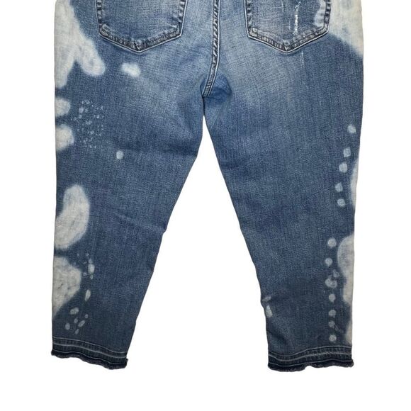 Tommy relaxed mom style size 8 boyfriend cut denim capris - Picture 4 of 16